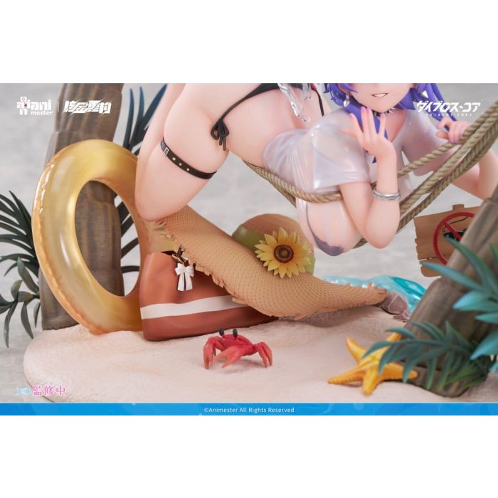Original Character PVC Figure 1/6 Bright Summer Barbera·Red illustration by DaiblosCore 14 cm