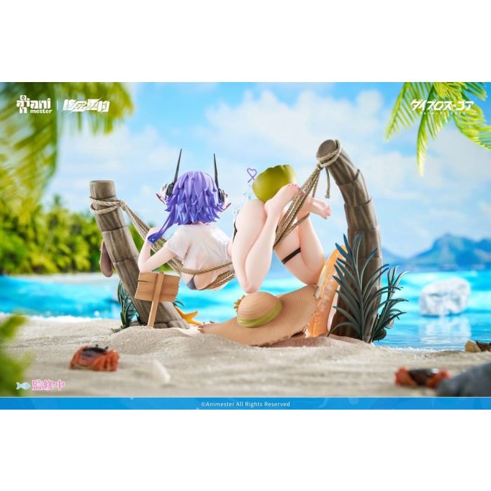 Original Character PVC Figure 1/6 Bright Summer Barbera·Red illustration by DaiblosCore 14 cm