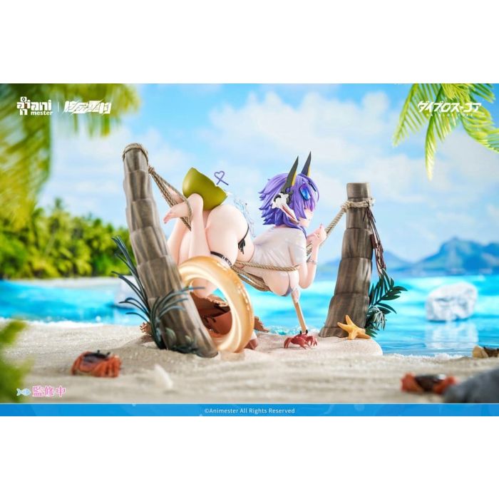Original Character PVC Figure 1/6 Bright Summer Barbera·Red illustration by DaiblosCore 14 cm