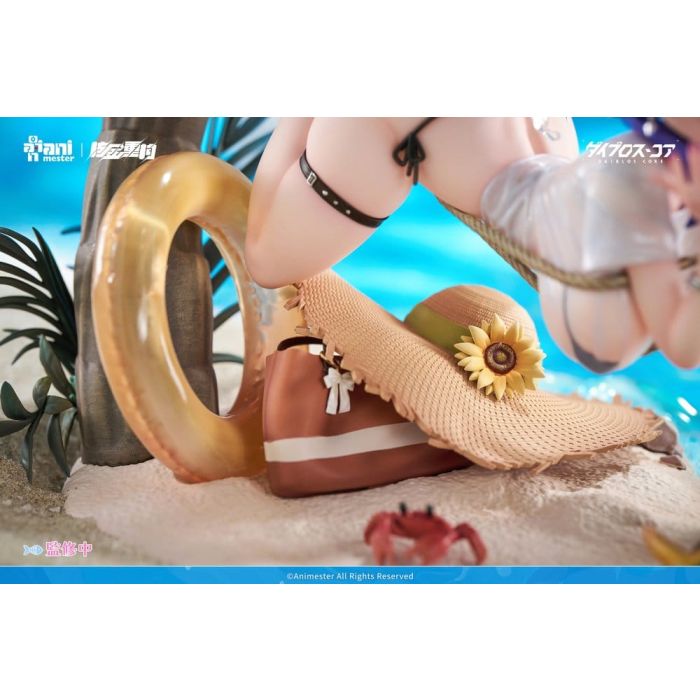 Original Character PVC Figure 1/6 Bright Summer Barbera·Red illustration by DaiblosCore 14 cm