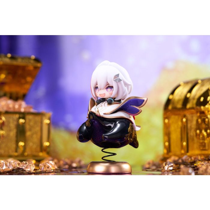 Honkai: Star Rail PVC Statue Hu Tao Chibi Topaz & Numby Chibi Chara Yurayura Stand 10 cm