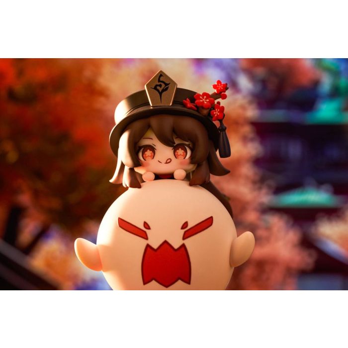 Genshin Impact PVC Statue Hu Tao Chibi Chara Yurayura Stand Ver. (re-run) 10 cm