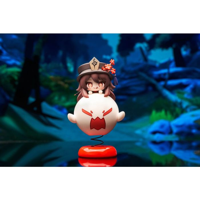 Genshin Impact PVC Statue Hu Tao Chibi Chara Yurayura Stand Ver. (re-run) 10 cm