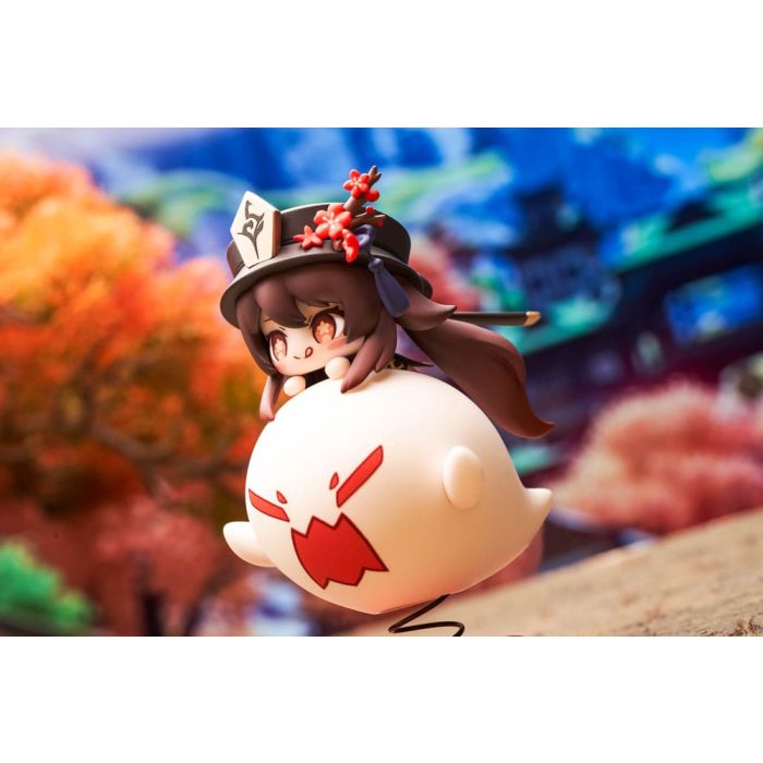 Genshin Impact PVC Statue Hu Tao Chibi Chara Yurayura Stand Ver. (re-run) 10 cm