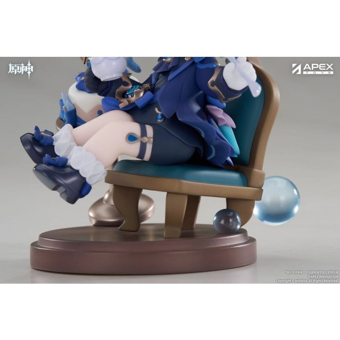 Genshin Impact PVC Statue Furina Amai Gogo no Sanbika Chibi Chara Ver. 13 cm  