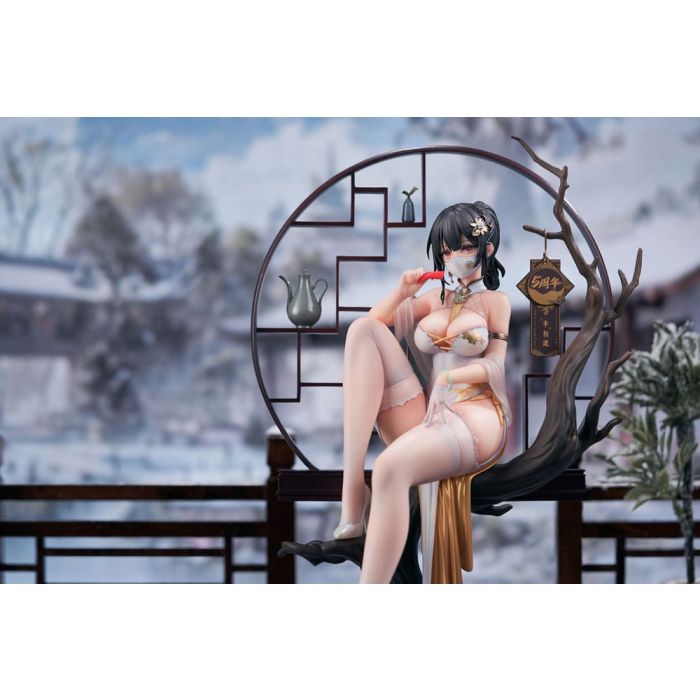 Original Character PVC Statue 1/7 Xiami China Dress Step On Snow Ver. 26 cm