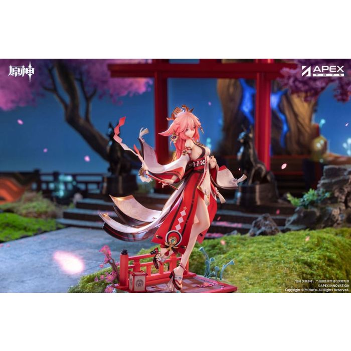 Genshin Impact PVC Statue 1/7 Yae Miko Astute Amusement Ver. 28 cm 