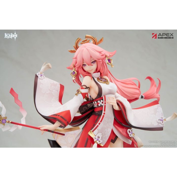 Genshin Impact PVC Statue 1/7 Yae Miko Astute Amusement Ver. 28 cm 