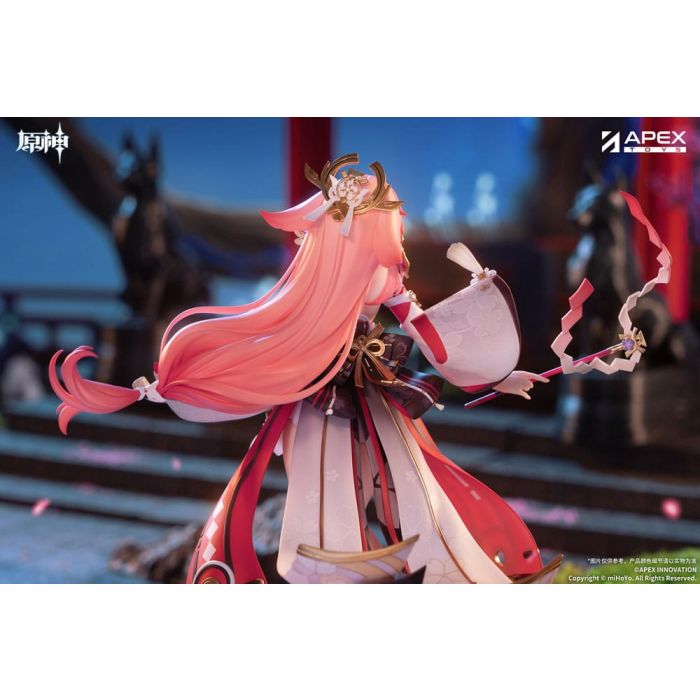 Genshin Impact PVC Statue 1/7 Yae Miko Astute Amusement Ver. 28 cm 