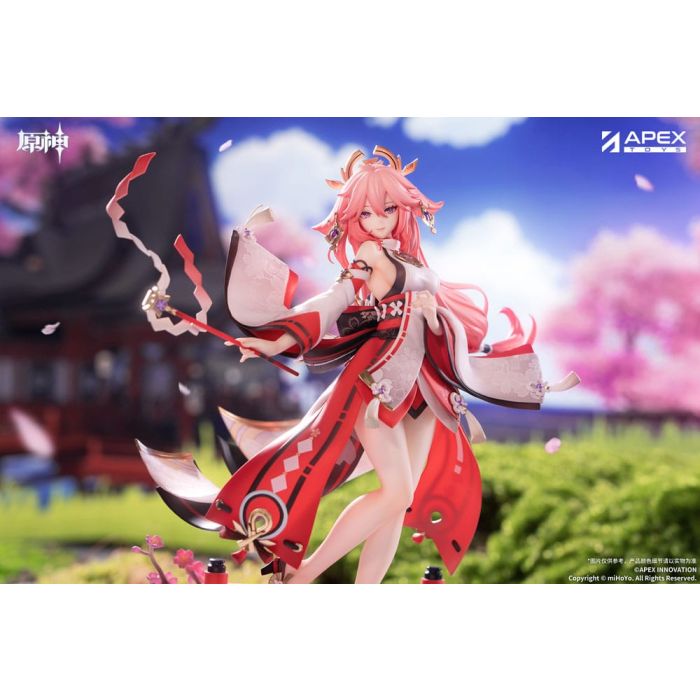 Genshin Impact PVC Statue 1/7 Yae Miko Astute Amusement Ver. 28 cm 