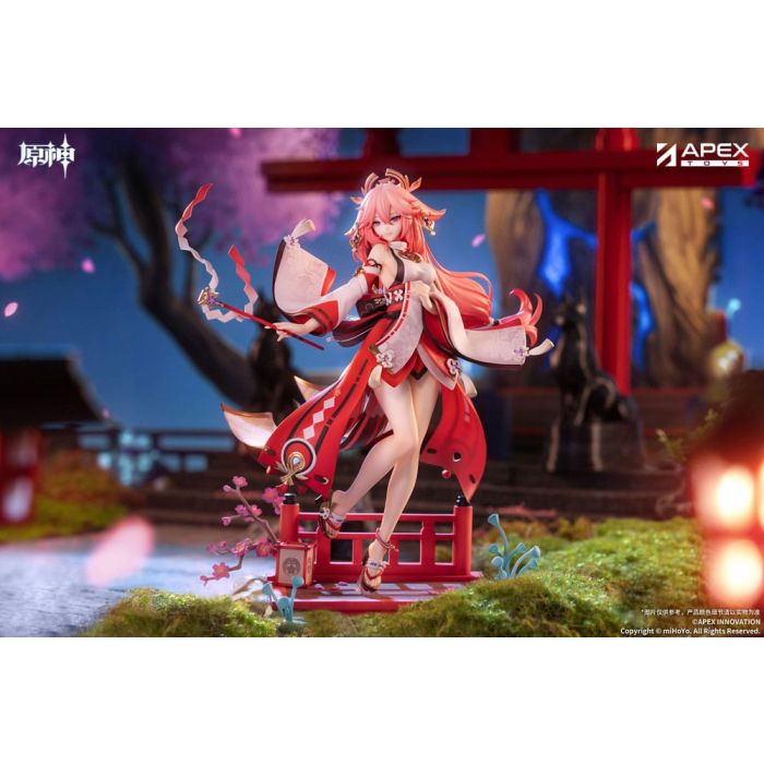 Genshin Impact PVC Statue 1/7 Yae Miko Astute Amusement Ver. 28 cm 