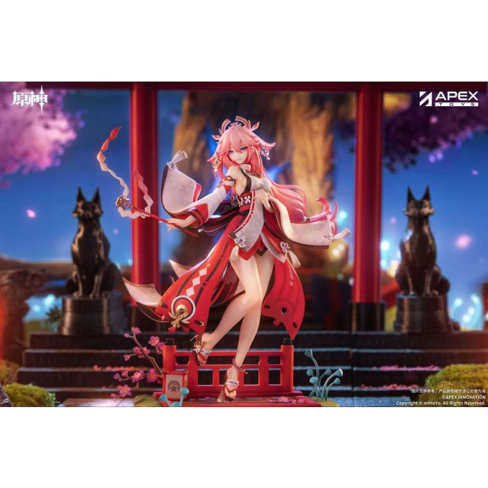 Genshin Impact PVC Statue 1/7 Yae Miko Astute Amusement Ver. 28 cm 