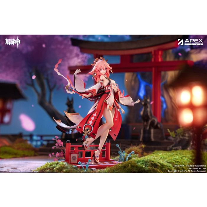 Genshin Impact PVC Statue 1/7 Yae Miko Astute Amusement Ver. 28 cm 