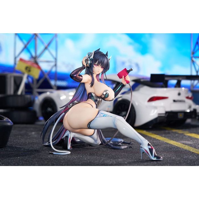 Azur Lane PVC Statue 1/7 Strasbourg Faerie of the Race Circuit Ver. 16 cm