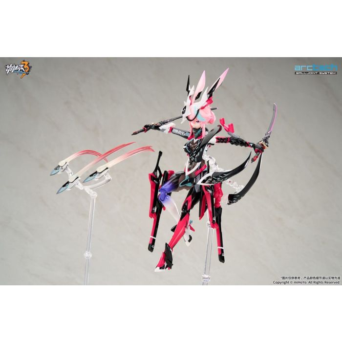 Honkai Impact 3rd Arctech Posable Series Action Figures 1/8 Sakura Yae Darkbolt Jonin Neon Shade Ver. 22 cm  