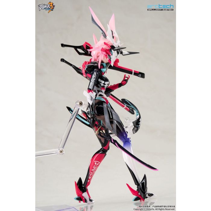 Honkai Impact 3rd Arctech Posable Series Action Figures 1/8 Sakura Yae Darkbolt Jonin Neon Shade Ver. 22 cm  