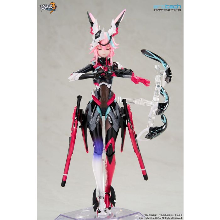 Honkai Impact 3rd Arctech Posable Series Action Figures 1/8 Sakura Yae Darkbolt Jonin Neon Shade Ver. 22 cm  