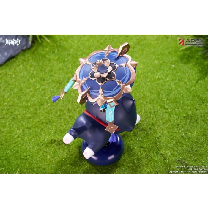 Genshin Impact Chibi Chara Yurayura Stand PVC Figure Wanderer 11 cm