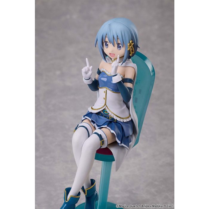 Puella Magi Madoka Magica The Movie: Rebellion PVC Statue Sayaka Miki Tea Party Cake Song Ver. 18 cm