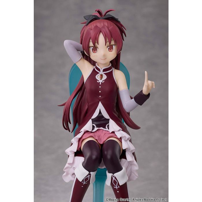 Puella Magi Madoka Magica The Movie: Rebellion PVC Statue Kyoko Sakura Tea Party Cake Song Ver. 18 cm