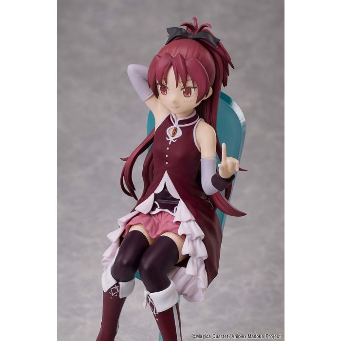 Puella Magi Madoka Magica The Movie: Rebellion PVC Statue Kyoko Sakura Tea Party Cake Song Ver. 18 cm