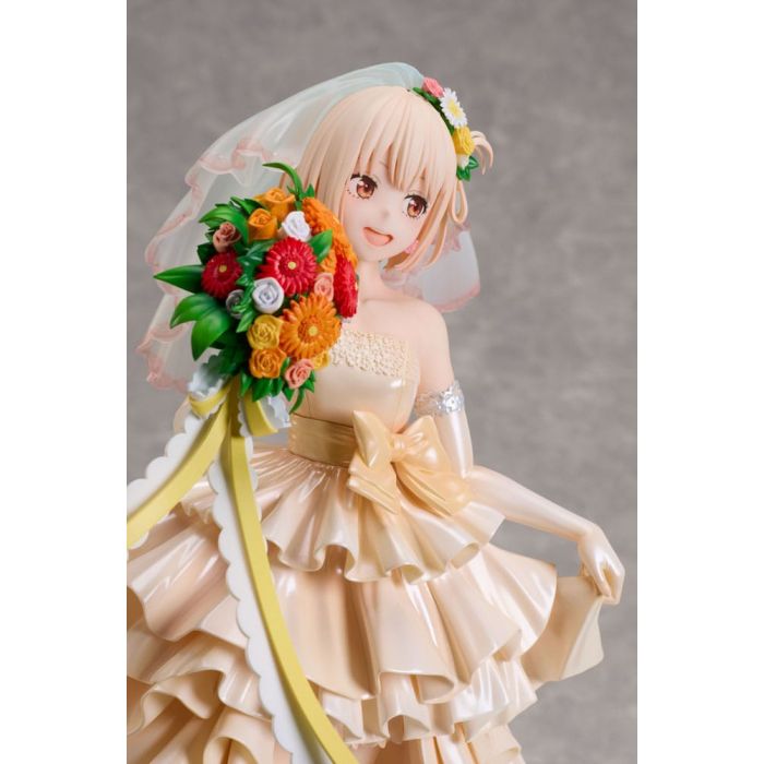Lycoris Recoil PVC Statue 1/7 Chisato Nishikigi Wedding dress Ver. 26 cm