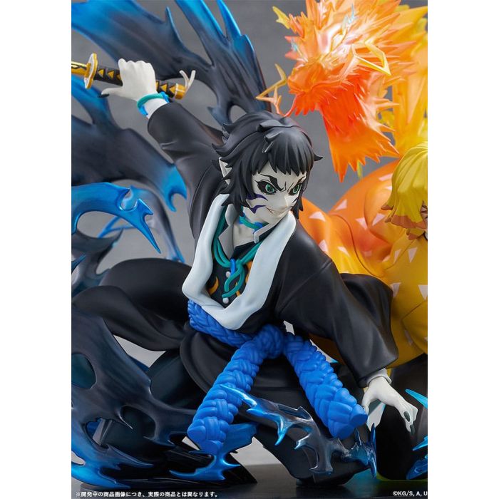 Demon Slayer: Kimetsu no Yaiba PVC Statue Zenitsu Agatsuma & Kaigaku 15 cm