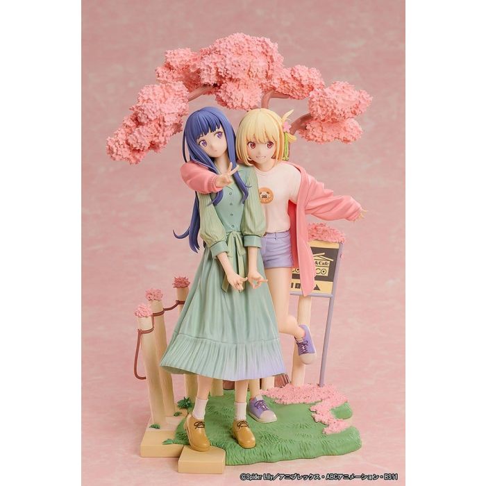 Lycoris Recoil PVC Figures 2-Pack Chisato Nishikigi & Takina Inoue Spring Ver. 25 cm