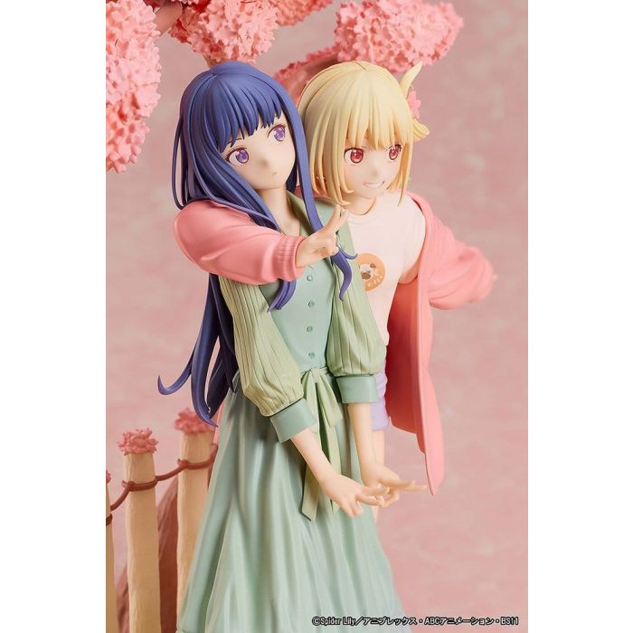 Lycoris Recoil PVC Figures 2-Pack Chisato Nishikigi & Takina Inoue Spring Ver. 25 cm