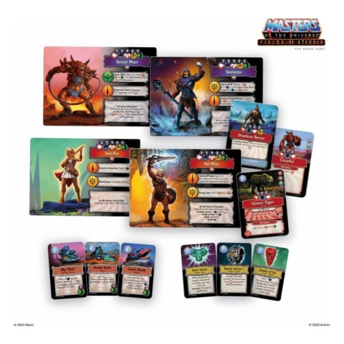 Masters of the Universe Board Game Fields of Eternia *English Version*