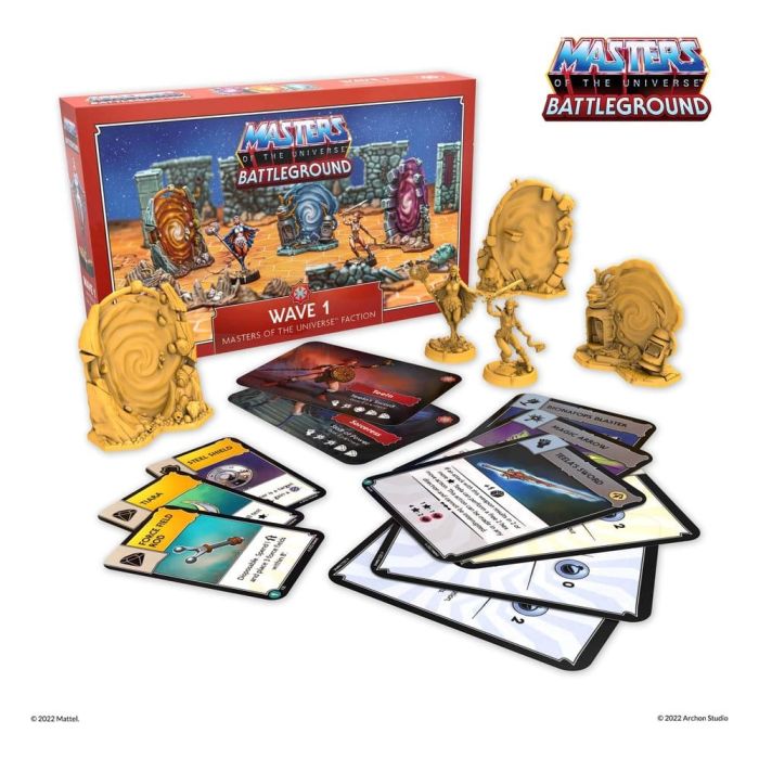 Masters of the Universe: Battleground Miniatures Game Wave 1: Masters of the Universe Faction *English Version*