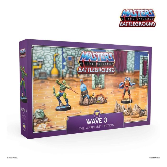 Masters of the Universe: Battleground Miniatures Game Wave 3: Evil Warriors Faction *English Version*