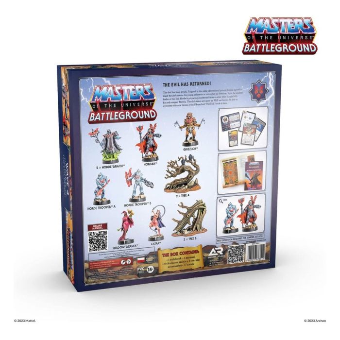Masters of the Universe: Battleground Miniatures Game Wave 4: The Power of the Evil Horde *English Version*