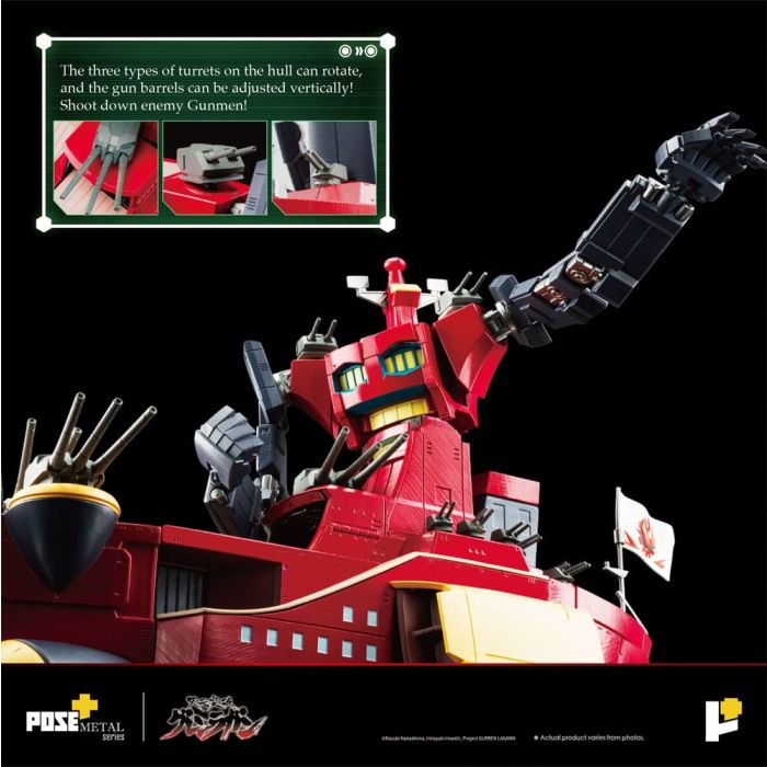 Tengen Toppa Gurren Lagann POSE+METAL series Statue Dai-Gurren 33 cm   