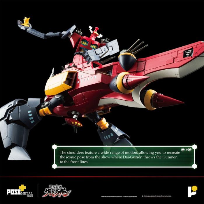 Tengen Toppa Gurren Lagann POSE+METAL series Statue Dai-Gurren 33 cm   