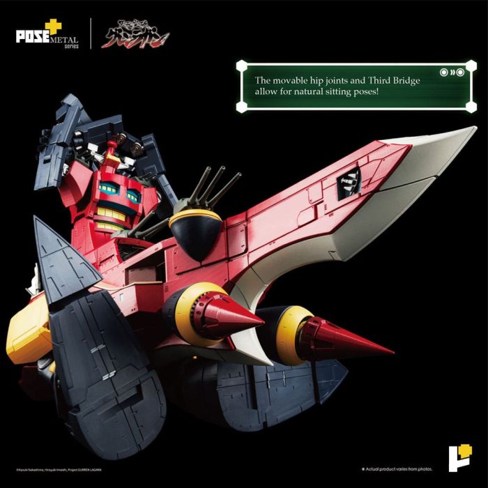 Tengen Toppa Gurren Lagann POSE+METAL series Statue Dai-Gurren 33 cm   