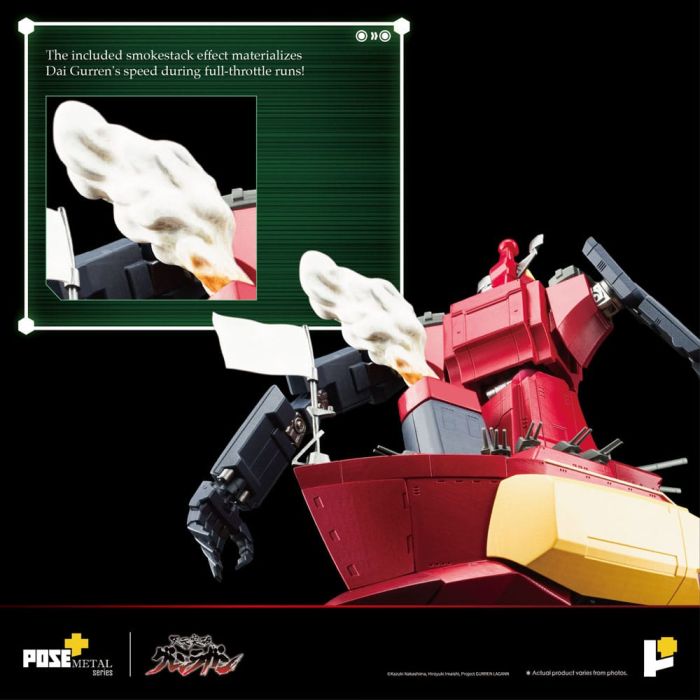 Tengen Toppa Gurren Lagann POSE+METAL series Statue Dai-Gurren 33 cm   