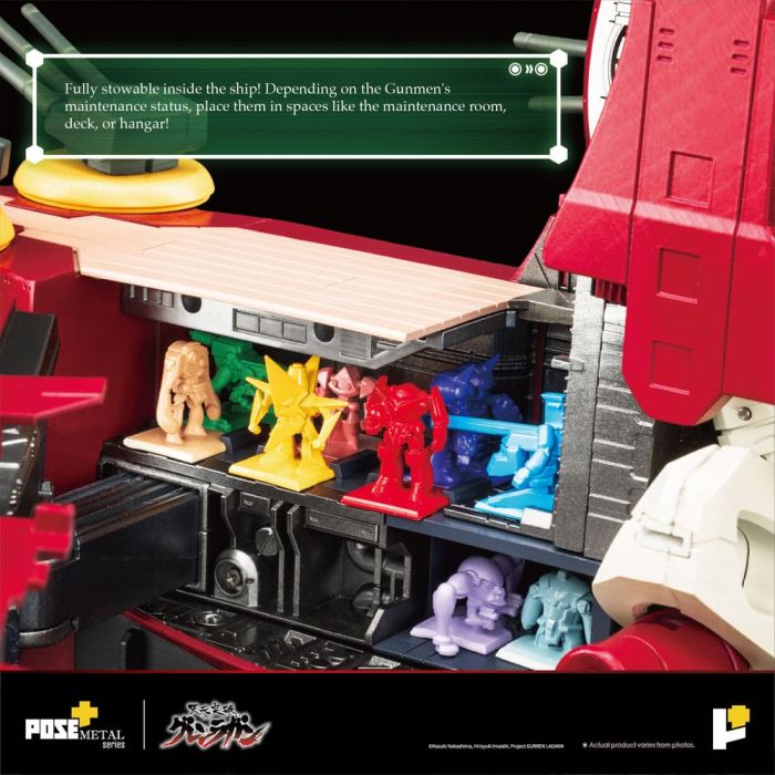 Tengen Toppa Gurren Lagann POSE+METAL series Statue Dai-Gurren 33 cm   