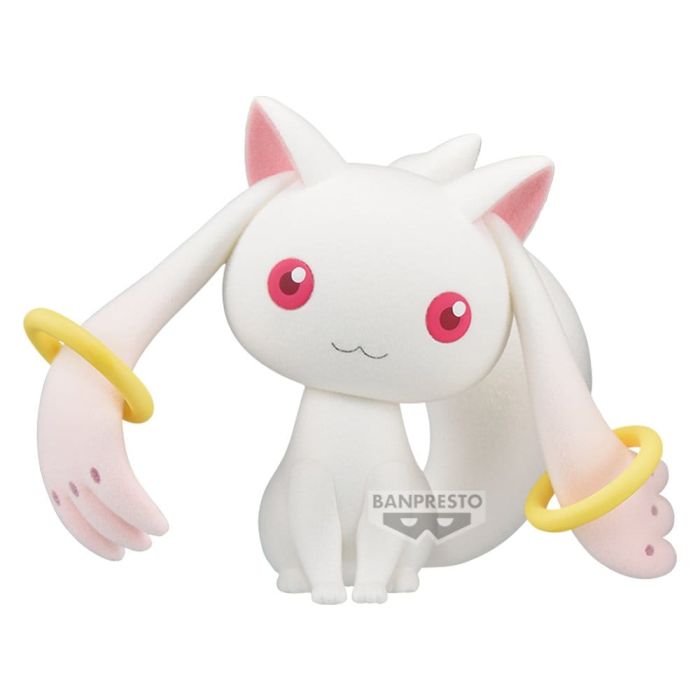 Puella Magia Madoka Magica the Movie Fluffy Puffy PVC Figure Kyubey & Bebe ver. A Kyubey 7 cm