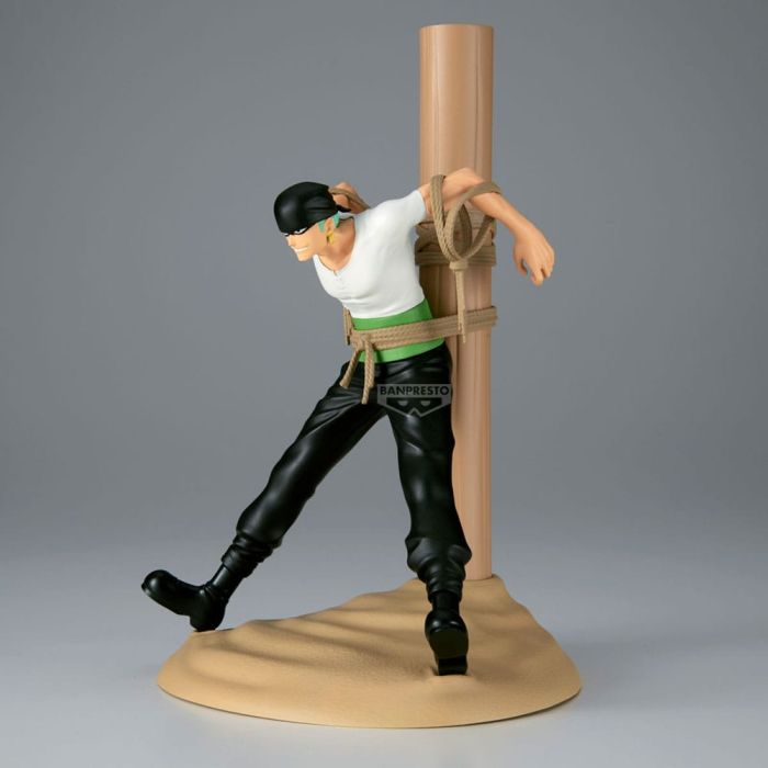 One Piece Figure Life PVC Statue Pirate Hunter Zoro 17 cm