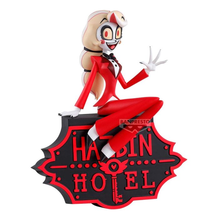 Hazbin Hotel Monitor Top Figure PVC Statue Charlie Morningstar (Ver. A) 14 cm