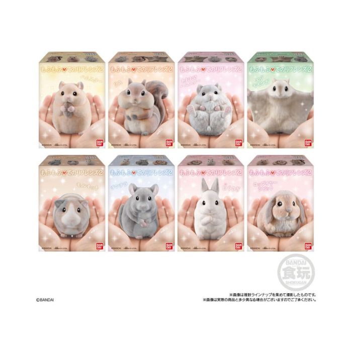 Shokugan: Mofu Mofu Action Figure Tenori Friends 2 Blind Box 6 cm