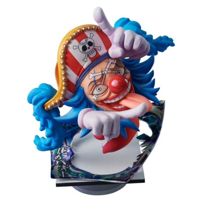One Piece Niformation Tsukuru PVC Statue Buggy 10 cm