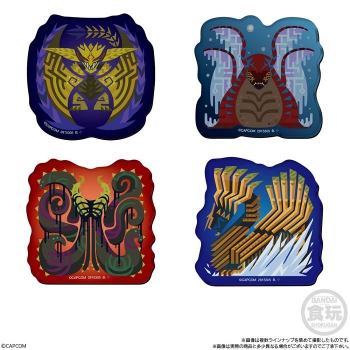 Monster Hunter Wilds Chara-Magnets 5 cm Blind Bag Display (14)