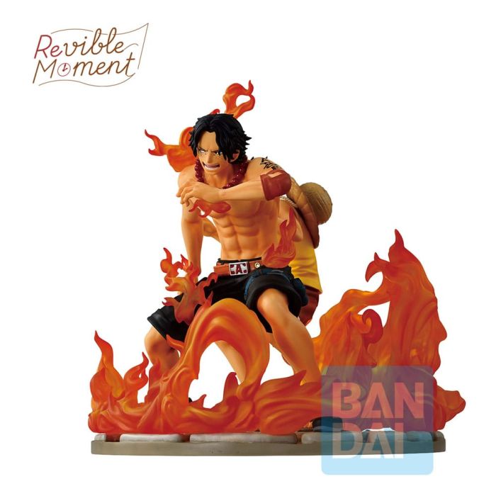 One Piece Dramatic Memories Ichibansho PVC Statue Ace & Luffy 15 cm
