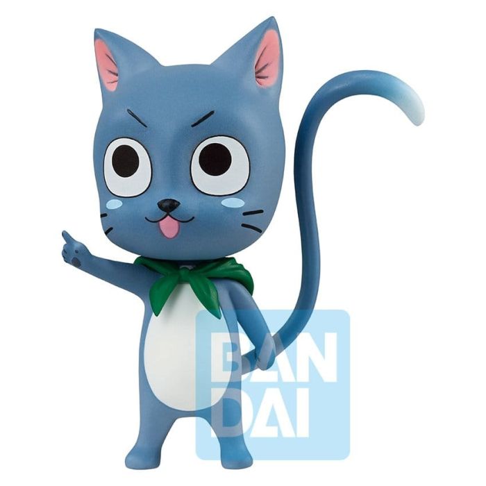 Fairy Tail 20th Anniversary Ichibansho Masterlise PVC Figure Happy 7 cm
