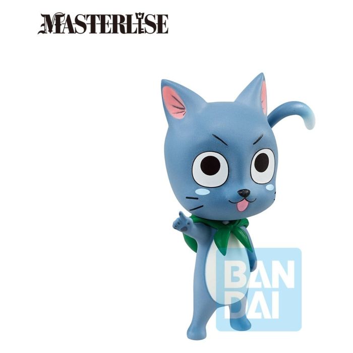Fairy Tail 20th Anniversary Ichibansho Masterlise PVC Figure Happy 7 cm