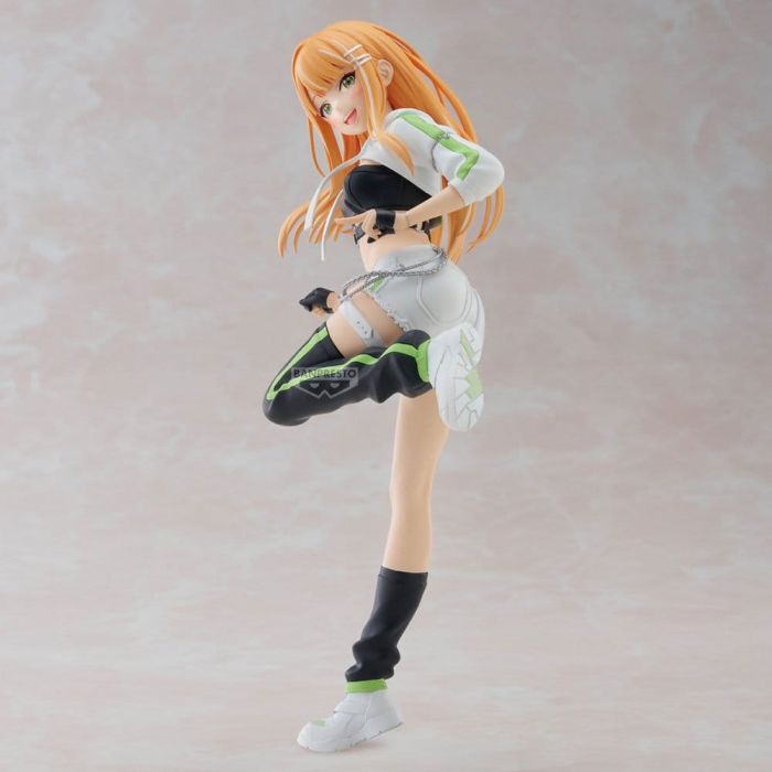 The Idolm@ster Gakuen Espresto PVC Statue Sumika Shiun Accent green ver. 22 cm