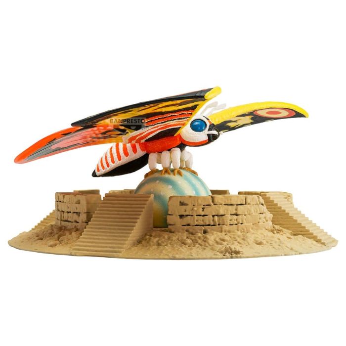 Rebirth of Mothra Toho Monster Series Art Vignette PVC Figure Mothra (1996) 5 cm