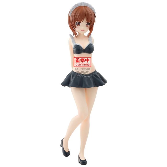 Girls und Panzer das Finale Eternal Romance PVC Figure Miho Nishizumi Maid Swimsuit Ver. 27 cm